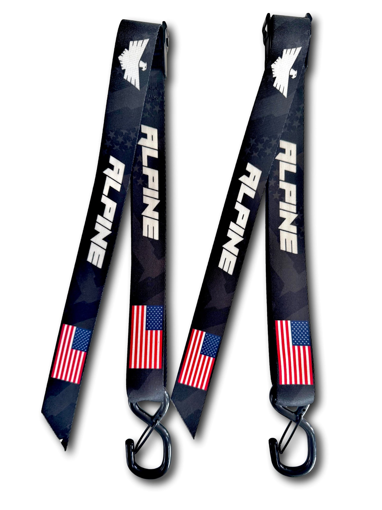 Container Straps- Alpine Flag