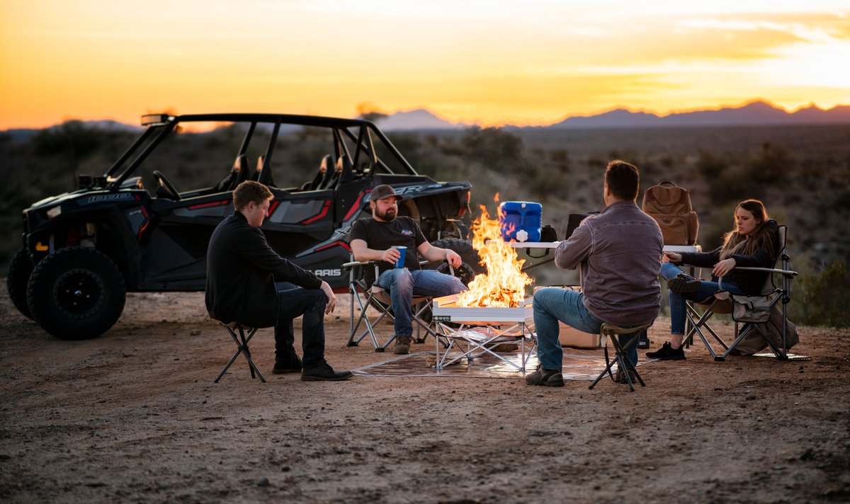 Pop-Up Fire Pit & Heat Shield Combo image 4