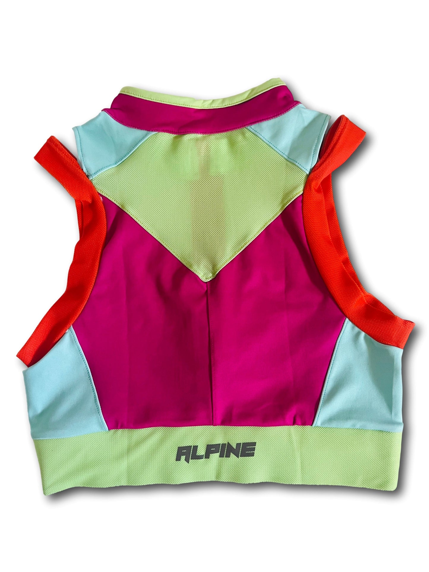 Clearance Neon Women’s Zip Crop Top