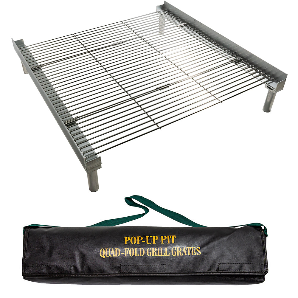 Outdoor Quad-Fold Grill Bundle