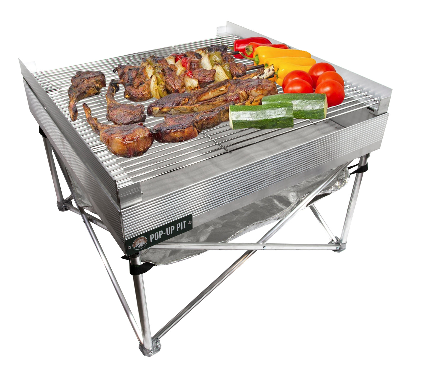 Outdoor Quad-Fold Grill Bundle