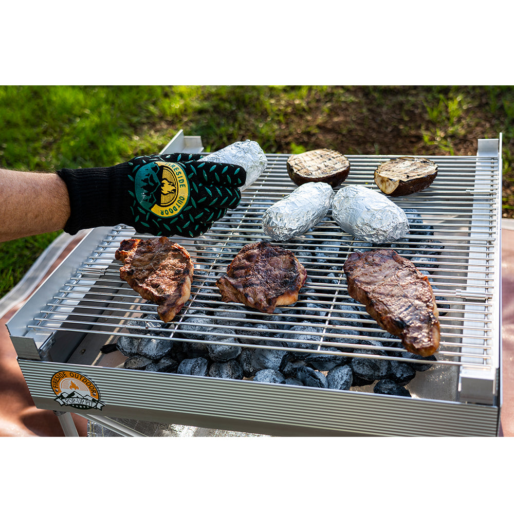 Outdoor Quad-Fold Grill Bundle