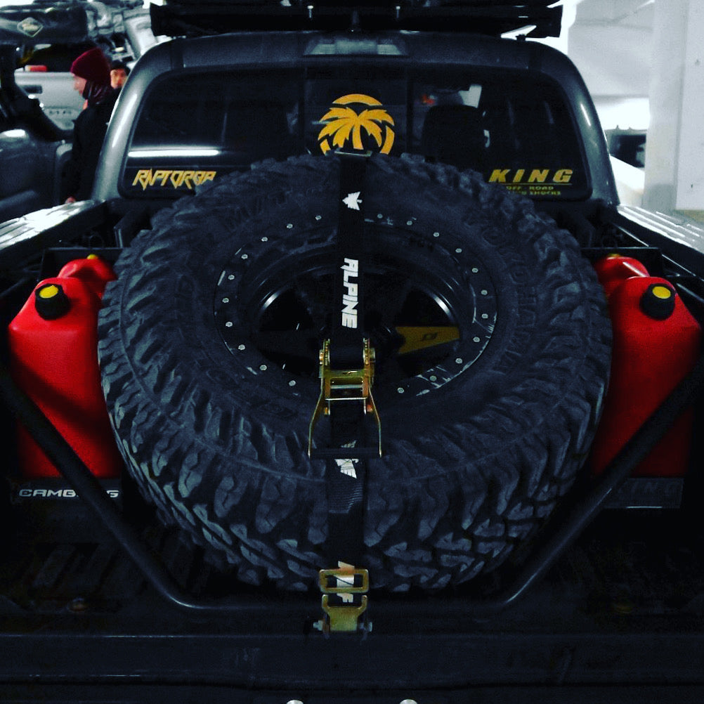 Alpine Trooper Tire Tie Down (Single Strap)