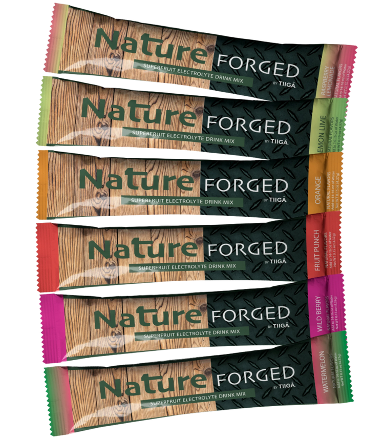 Nature Forged - Clean, powerful hydration designed for industrial workers