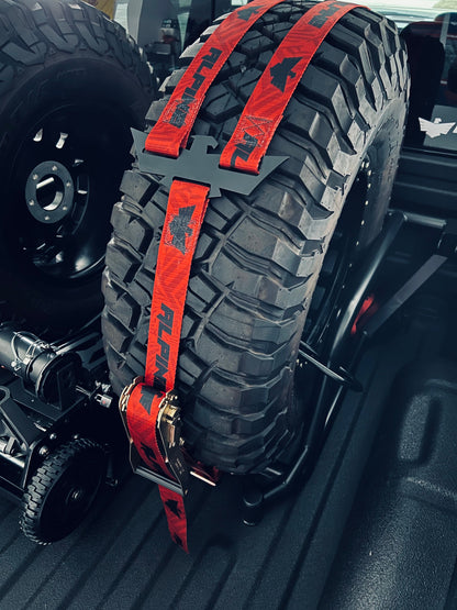 Alpine Double Eagle Straps- Red Dazzle (single strap)