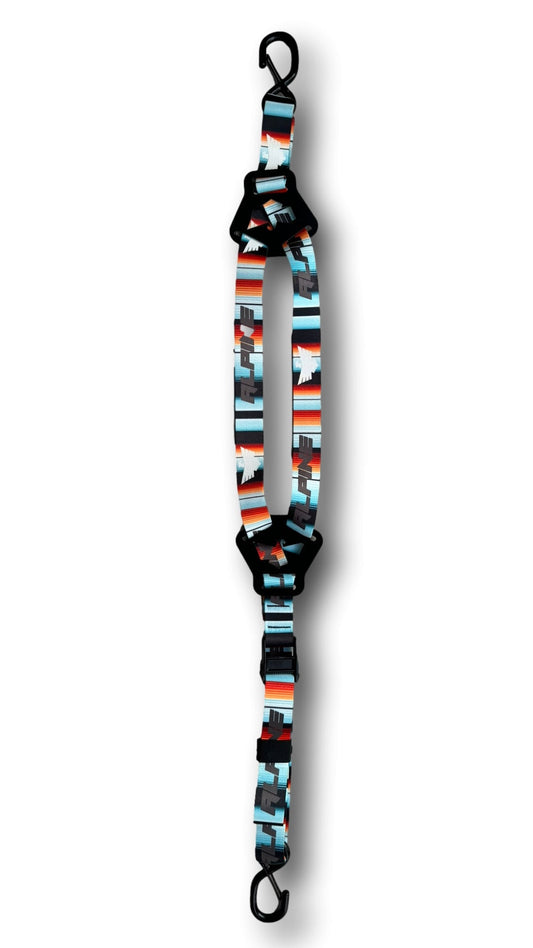 Dual Y Fuel Jug Strap- Pacifico Serape
