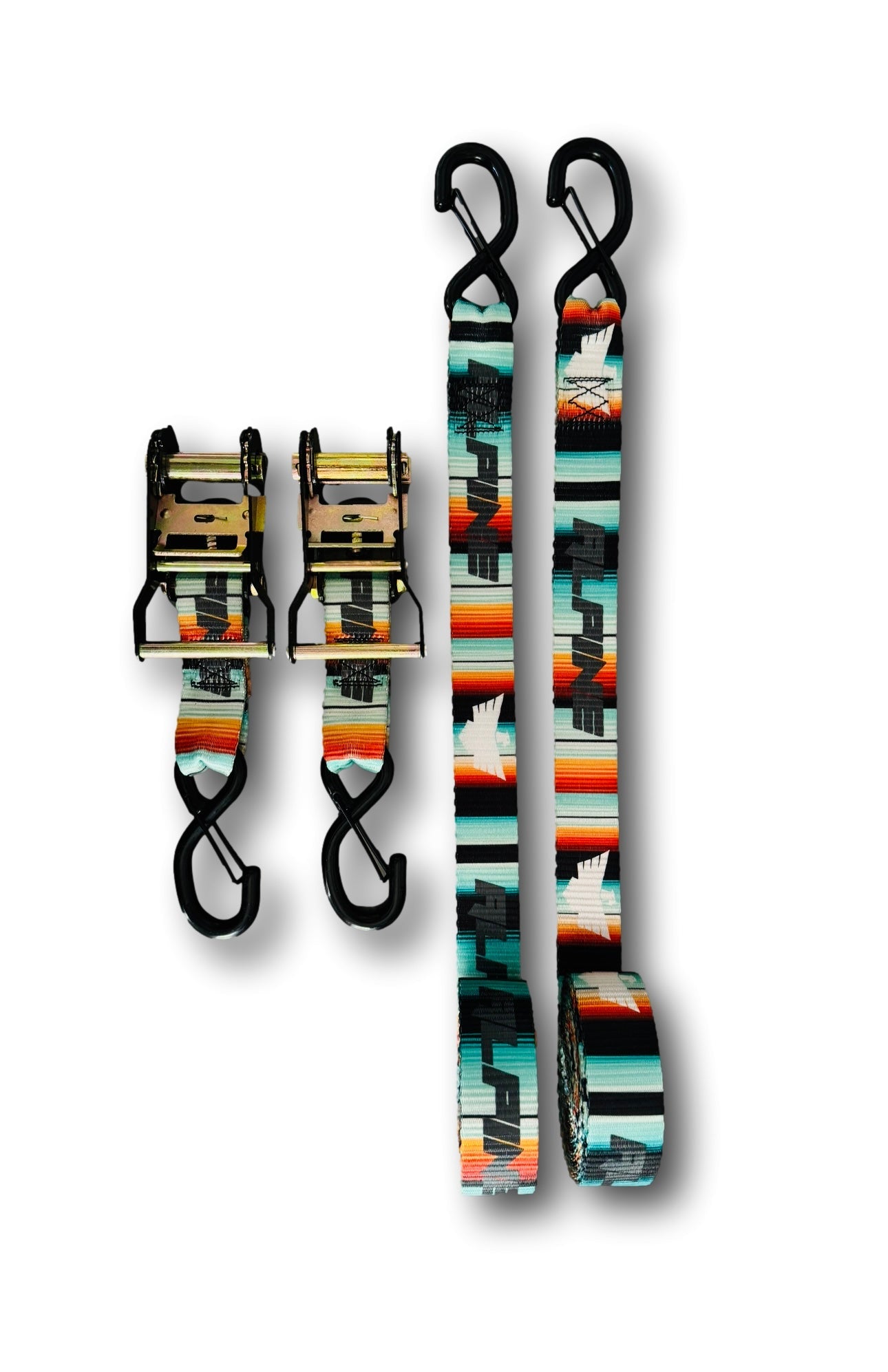 Pacifico Serape Universal Tie Downs (Pair)