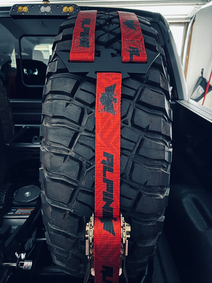 Alpine Double Eagle Straps- Red Dazzle (single strap)