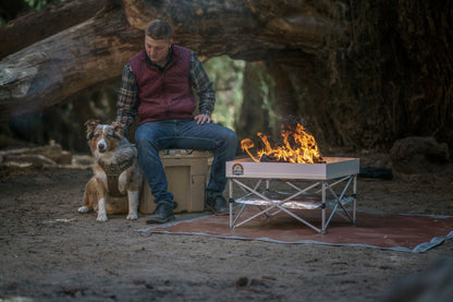Pop-Up Fire Pit & Heat Shield Combo image 3