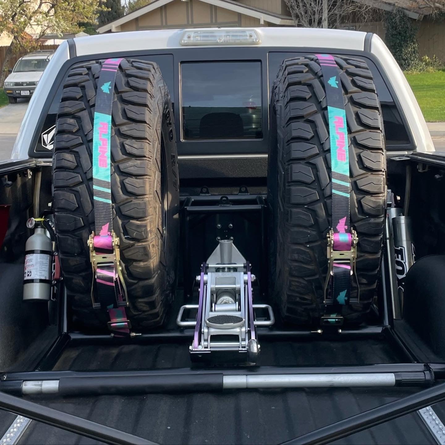 Miami Nights Tire Tie Down (Single Strap)