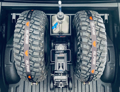 Black OG Tire Tie Down (Single Strap)