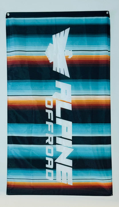 Pacifico Serape Alpine Offroad Flag