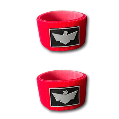 Alpine Strap Keeper-Red (sold in pairs)