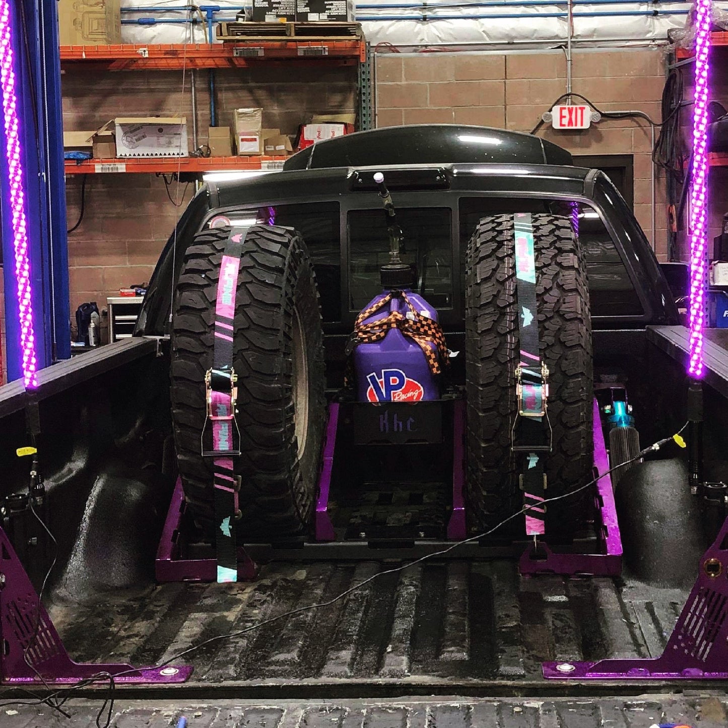 Miami Nights Tire Tie Down (Single Strap)