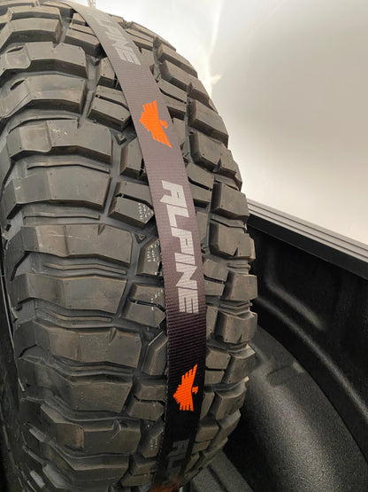 Black OG Tire Tie Down (Single Strap)