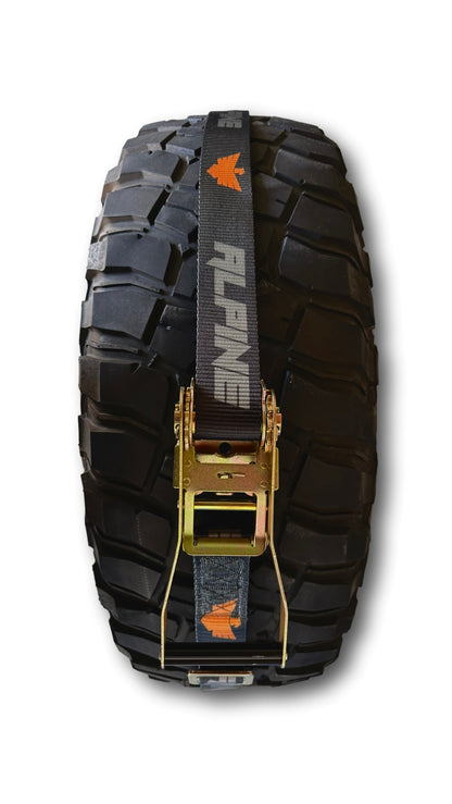 Black OG Tire Tie Down (Single Strap)
