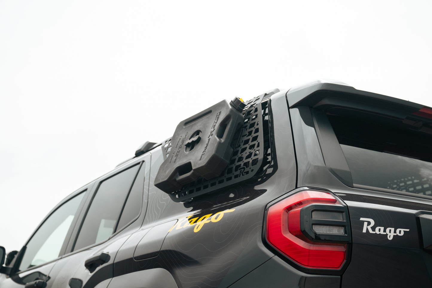 2025+ Toyota 4Runner Exterior Molle Storage Panels for Factory Roof Rails - Driver Side