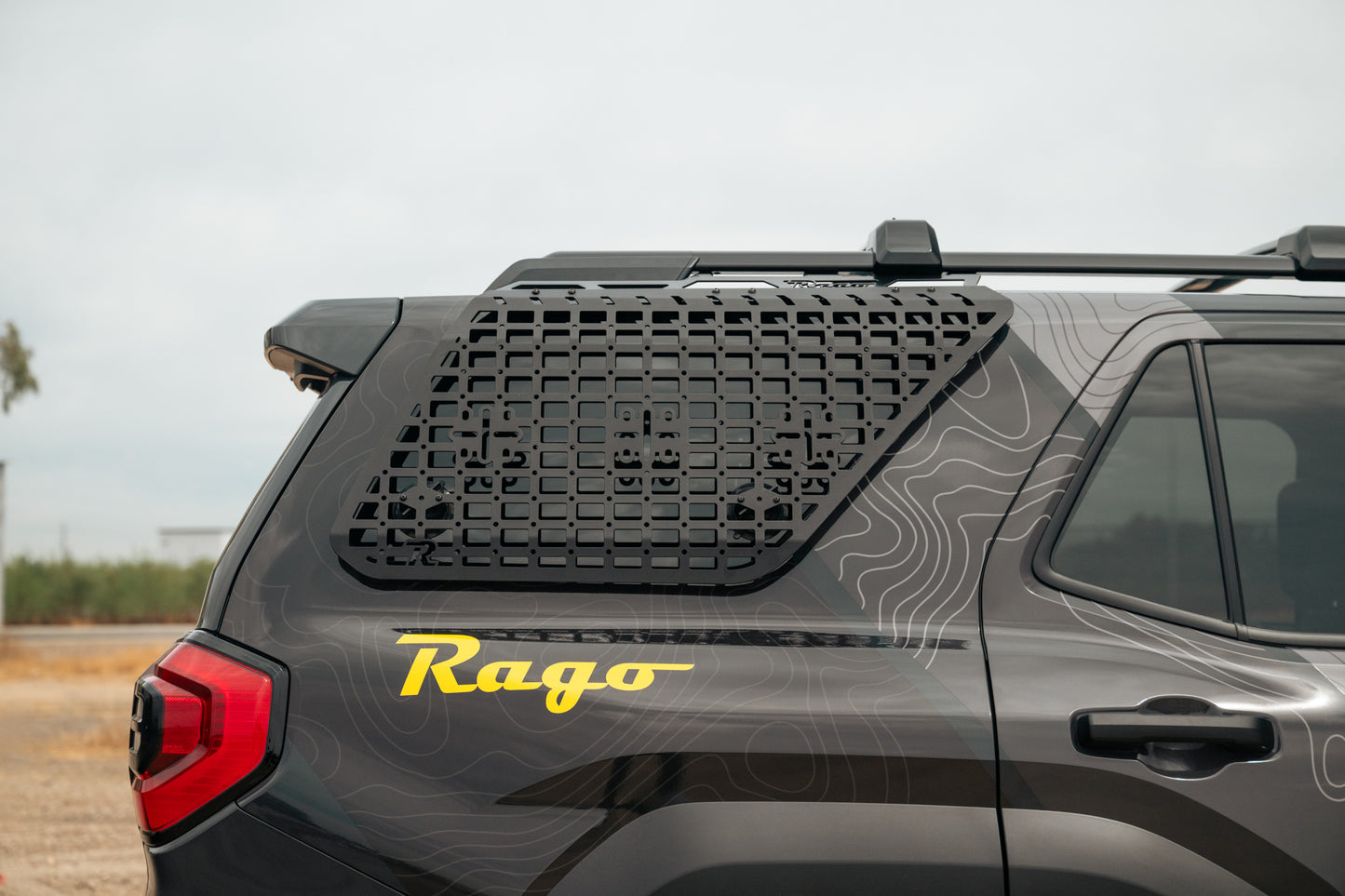 2025+ Toyota 4Runner Exterior Molle Storage Panels for Factory Roof Rails