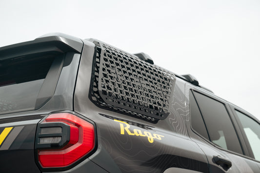 2025+ Toyota 4Runner Exterior Molle Storage Panels for Factory Roof Rails - Passenger Side