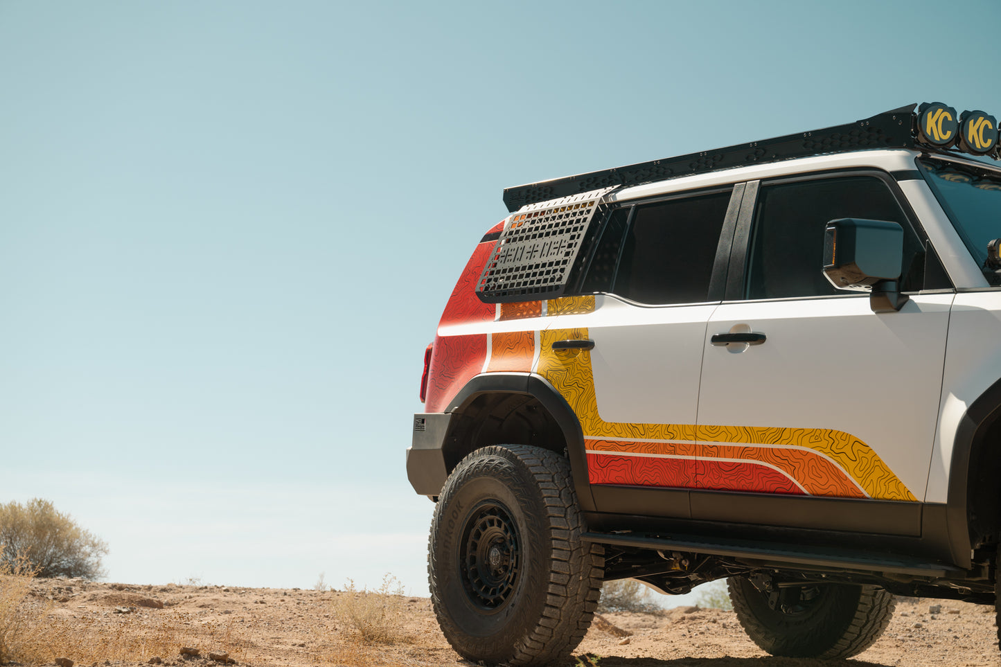 2024 Toyota Land Cruiser Exterior Molle Storage Panels Driver Side