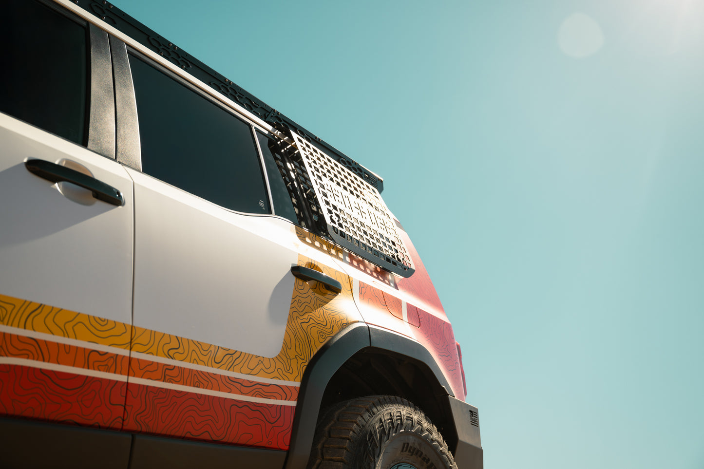 2024 Toyota Land Cruiser Exterior Molle Storage Panels Driver Side