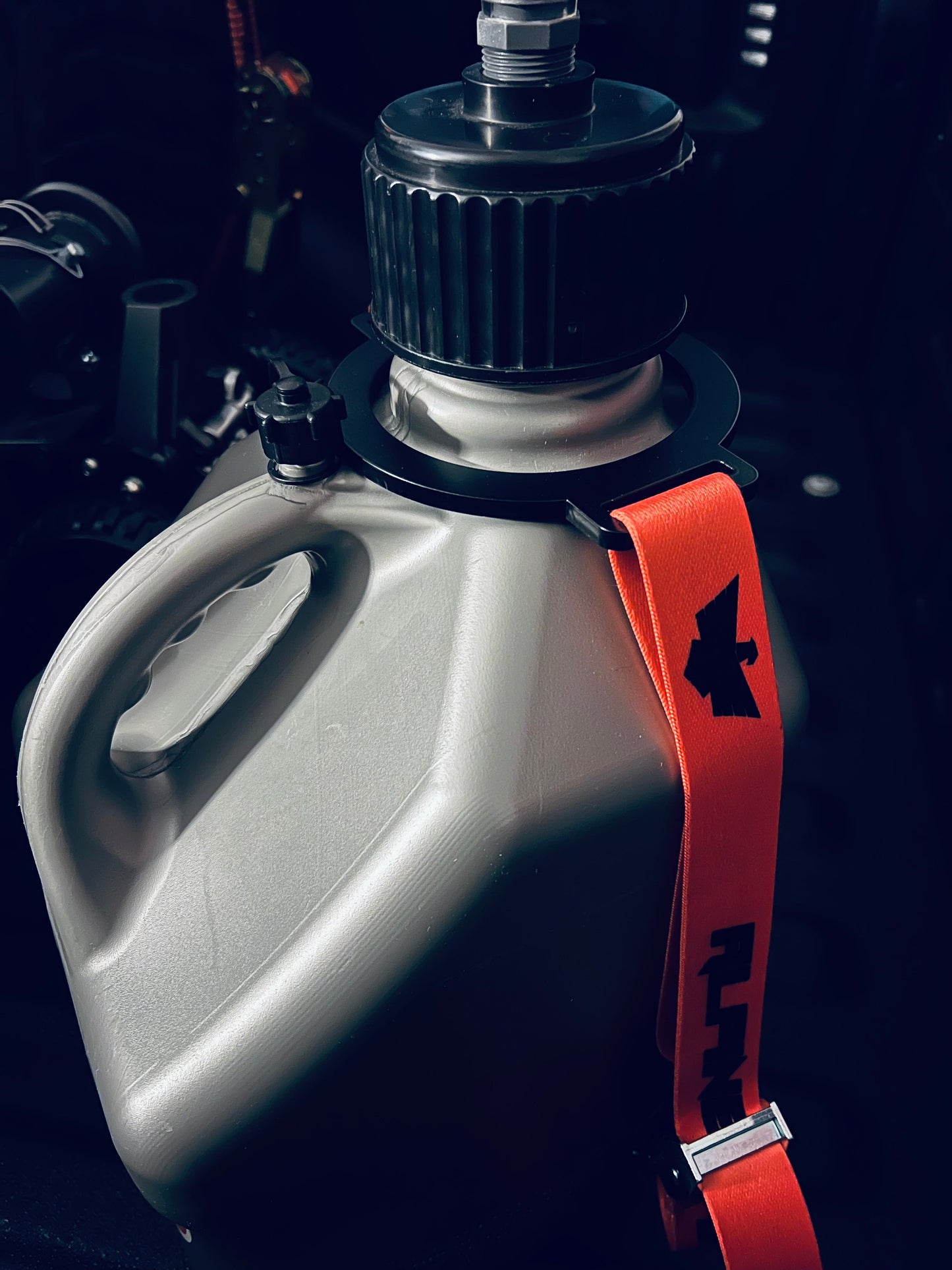 Ring Fuel Jug Strap- Alpine Orange