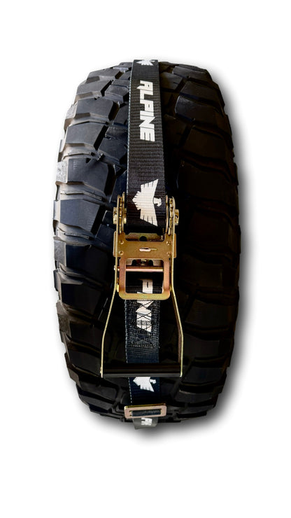 Alpine Trooper Tire Tie Down (Single Strap)