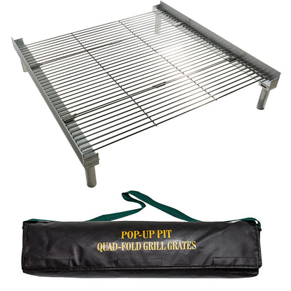 Outdoor Quad-Fold Grill Bundle