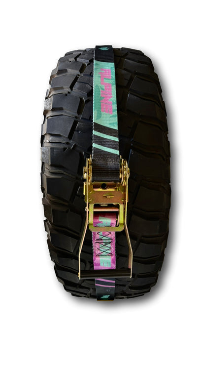 Miami Nights Tire Tie Down (Single Strap)