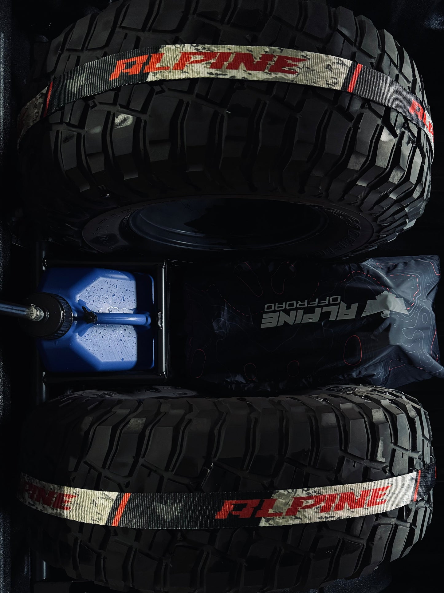 Recon Tire Tie Down (Single Strap)