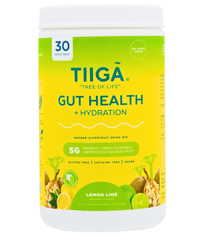 TIIGA Gut Health + Hydration | 30 Serving Tubs