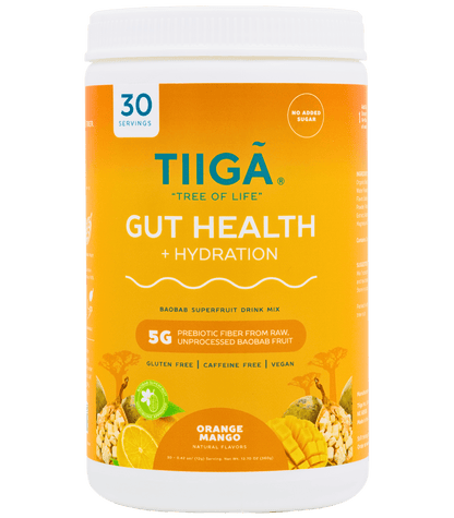 TIIGA Gut Health + Hydration | 30 Serving Tubs