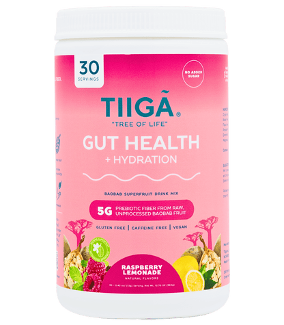 TIIGA Gut Health + Hydration | 30 Serving Tubs