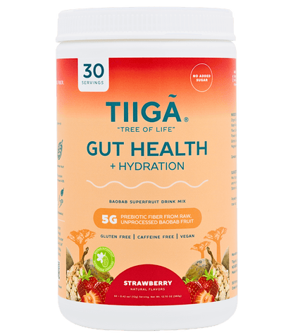 TIIGA Gut Health + Hydration | 30 Serving Tubs