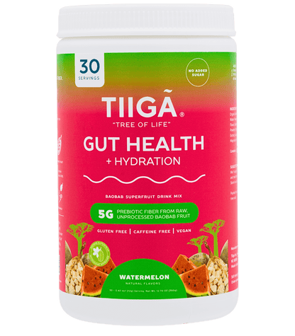 TIIGA Gut Health + Hydration | 30 Serving Tubs