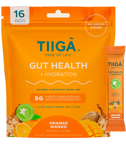 TIIGA Gut Health + Hydration | 16 Pack Bags