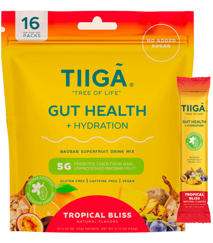 TIIGA Gut Health + Hydration | 16 Pack Bags