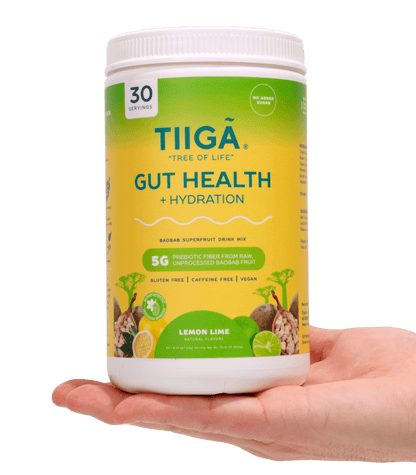 TIIGA Gut Health + Hydration | 30 Serving Tubs