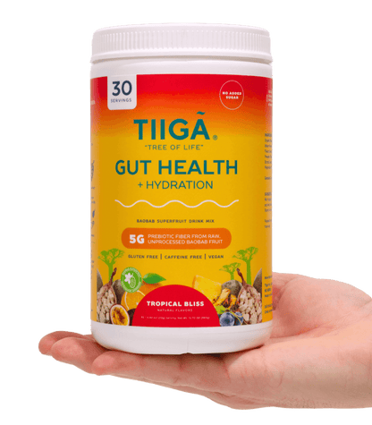 TIIGA Gut Health + Hydration | 30 Serving Tubs