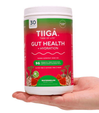 TIIGA Gut Health + Hydration | 30 Serving Tubs