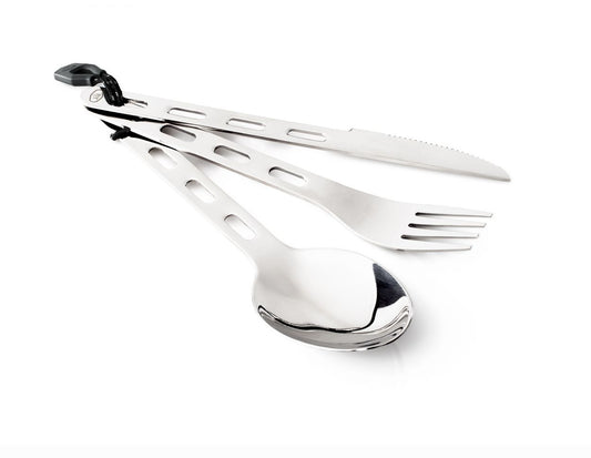 GLACIER STAINLESS 3 PC. RING CUTLERY image 0