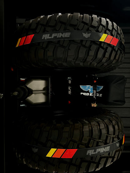 Retro Tire Tie Down (Single Strap)