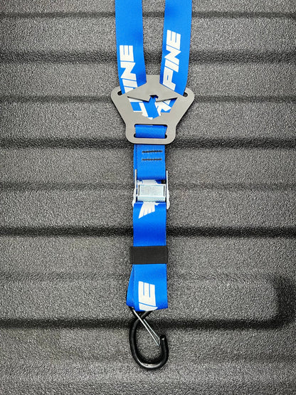 Dual Y Fuel Jug Strap-Blue