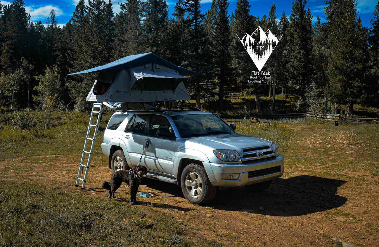 Flat Peak Universal Roof Top Tent Leveling Mounts