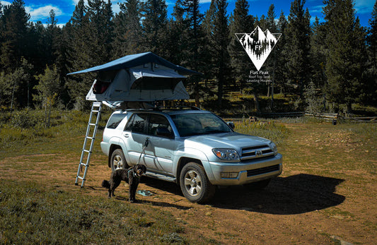 Flat Peak Universal Roof Top Tent Leveling Mounts